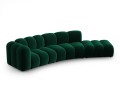 Sofa 5-osobowa Lupine butelkowa zieleń velvet