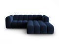 Sofa narożna 3-osobowa Lupine granatowa velvet