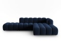 Narożnik modułowy 5-osobowy Lupine granatowy velvet
