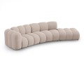 Sofa 5-osobowa Lupine beżowy szenil L/P 