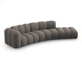 Sofa 5-osobowa Lupine szara szenil L/P      