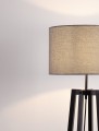 Lampa podłogowa TUMAN szara
