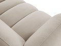 Nowoczesna 3-osobowa sofa Harry beżowa velvet