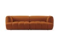 Nowoczesna 3-osobowa sofa Harry terra velvet