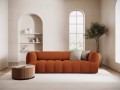Nowoczesna 3-osobowa sofa Harry terra velvet