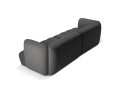 Nowoczesna 3-osobowa sofa Harry szara velvet