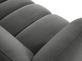 Nowoczesna 3-osobowa sofa Harry szara velvet