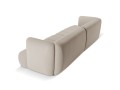 Nowoczesna 4-osobowa sofa Harry beżowa velvet