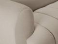 Nowoczesna 4-osobowa sofa Harry beżowa velvet
