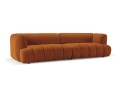 Nowoczesna 4-osobowa sofa Harry terra velvet