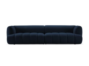 Nowoczesna 4-osobowa sofa Harry granatowa velvet