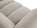 Nowoczesna sofa narożna 3-osobowa Harry beżowa L/P velvet