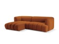 Nowoczesna sofa narożna 3-osobowa Harry terra L/P velvet
