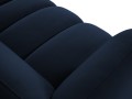 Nowoczesna sofa narożna 3-osobowa Harry granatowa L/P velvet