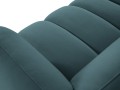 Nowoczesna sofa narożna 3-osobowa Harry morska L/P velvet