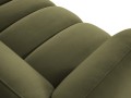 Nowoczesna sofa narożna 3-osobowa Harry oliwkowa L/P velvet