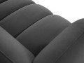 Nowoczesna sofa narożna 3-osobowa Harry szara L/P velvet