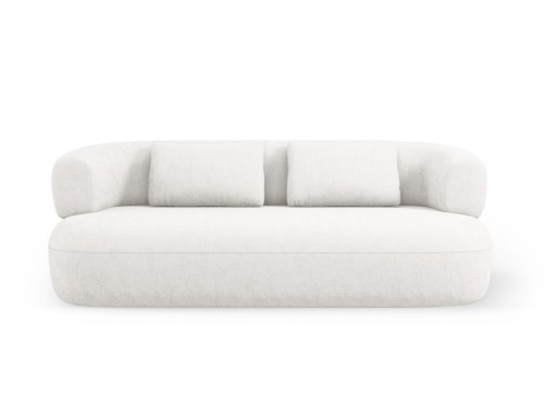 Nowoczesna sofa 3-osobowa Jenny beżowa szenil 