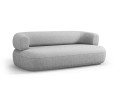 Nowoczesna sofa 3-osobowa Jenny jasnoszara szenil 