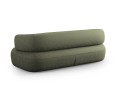 Nowoczesna sofa 3-osobowa Jenny oliwkowa szenil