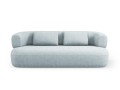 Nowoczesna sofa 3-osobowa Jenny błękitna szenil