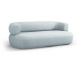 Nowoczesna sofa 3-osobowa Jenny błękitna szenil