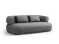 Nowoczesna sofa 3-osobowa Jenny szara szenil