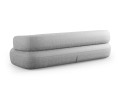 Nowoczesna sofa 4-osobowa Jenny jasnoszara szenil
