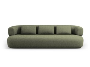 Nowoczesna sofa 4-osobowa Jenny oliwkowa szenil
