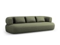 Nowoczesna sofa 4-osobowa Jenny oliwkowa szenil