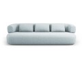 Nowoczesna sofa 4-osobowa Jenny błękitna szenil 