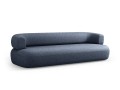 Nowoczesna sofa 4-osobowa Jenny granatowa szenil 