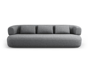 Nowoczesna sofa 4-osobowa Jenny szara szenil 