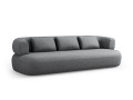Nowoczesna sofa 4-osobowa Jenny szara szenil 