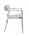 Eleganckie krzesło ogrodowe Ropery piaskowy