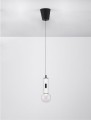 Lampa wisząca BARBARA srebrna Touch Dim