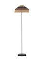 Lampa podłogowa BERMEJO rattanowa