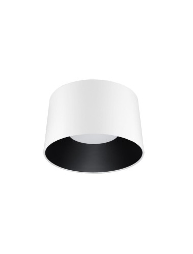 Lampa sufitowa CAMPANERO 50 czarno-biała