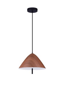 Lampa wisząca CARAPARI orzechowa