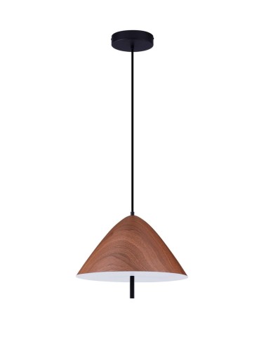 Lampa wisząca CARAPARI orzechowa