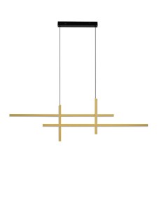 Lampa wisząca CHARAZANI złota