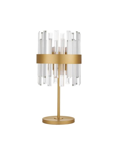 Lampa stołowa złota CHOLULA 