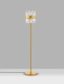 Lampa podłogowa złota CHOLULA 