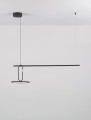 Lampa wisząca LINEA czarna
