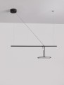 Lampa wisząca LINEA czarna