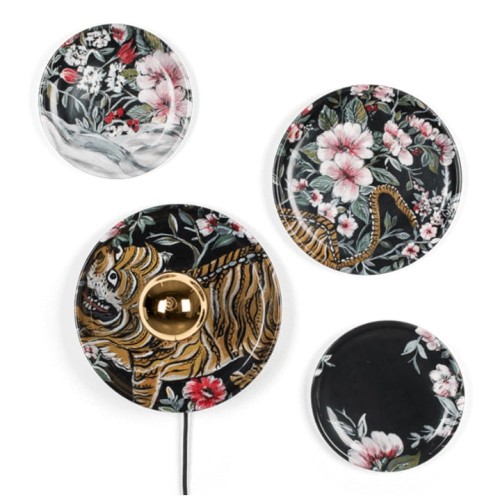 Lampa ścienna No Food Here tygrys Bold Monkey