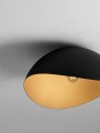 Lampa sufitowa GUANIPA czarno-złota