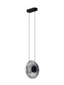 Lampa wisząca HUACARAJE dymione szkło