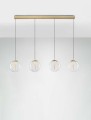 Lampa wisząca HUALMAY Line-4 złota