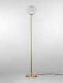Lampa podłogowa HUALMAY złota